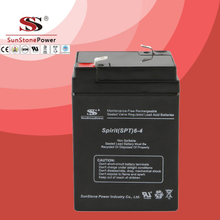  SPT Series 6V4AH Sealed Maintenance Free VRLA/SLA AGM Battery for UPS