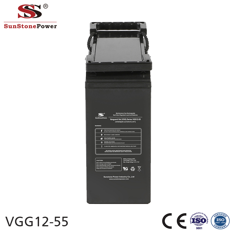 Sunstone Power 12V 55AH Gel Deep cycle battery Telecommunication