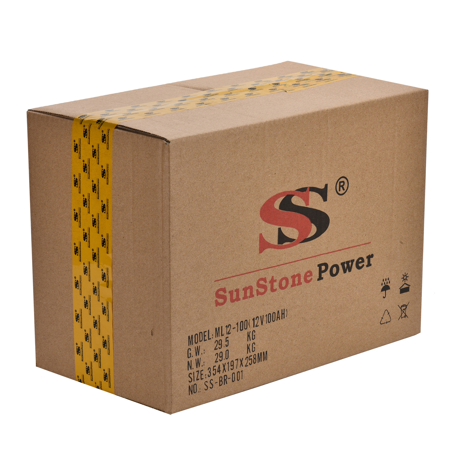 Sunstone Power 12V 150AH Deep Cycle AGM Solar Battery For Telecom