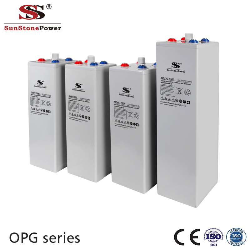 Sunstone Power OPzV 2V 350AH UPS Backup Deep Cycle Gel Battery